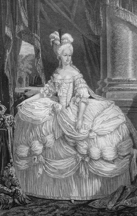 Framed Print : Queen Marie Antoinette of France Framed Print : Queen Marie Antoinette of France