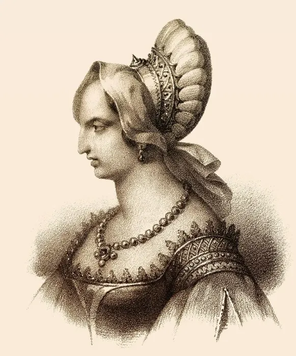Framed Print : Queen Metina, wife of Merovech Framed Print : Queen Metina, wife of Merovech