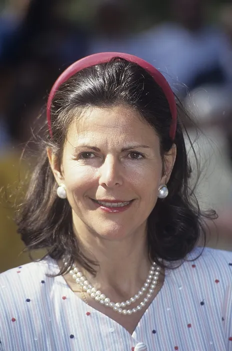 Framed Print : Queen Silvia of Sweden 1993 Framed Print : Queen Silvia of Sweden 1993