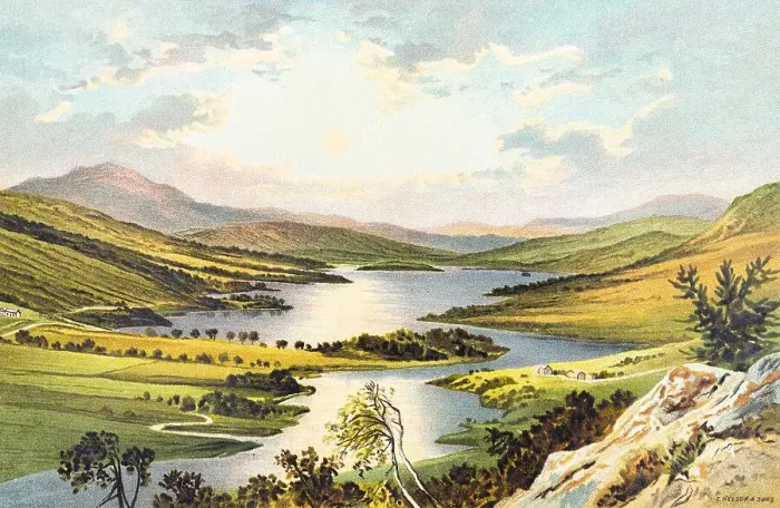 Framed Print : The Queen's view, Loch Tummel