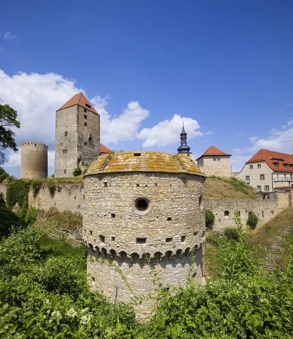 Framed Print : Querfurt Castle is located in the town of Querfurt in Saalekreis