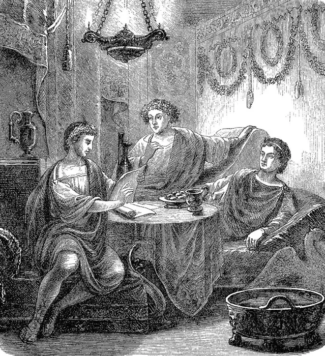 Framed Print : Quintus Horatius Flaccus, 65 B