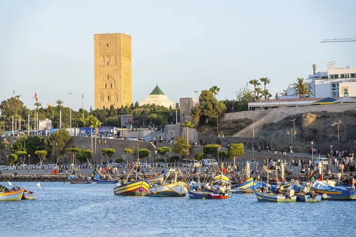 Framed Print : Rabat, Morocco - April 20