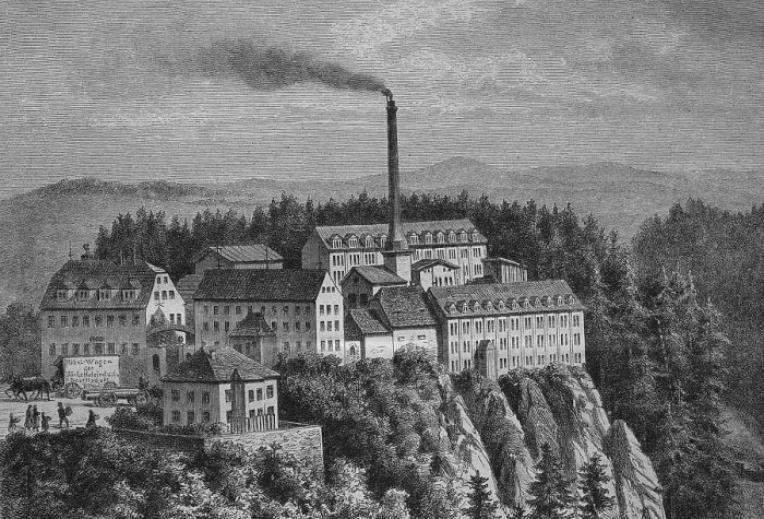 Framed Print : The Rabenauer furniture factory Framed Print : The Rabenauer furniture factory