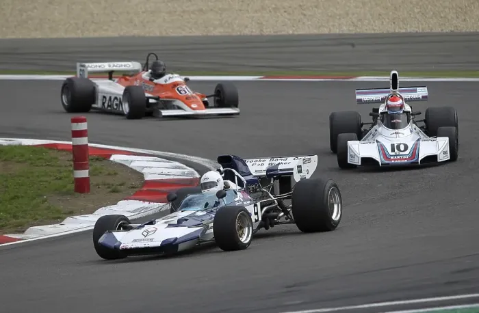 Framed Print : Race of the historic Formula 1 cars