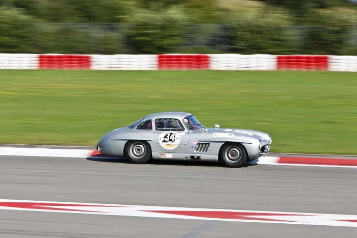 Framed Print : Race of post-war racing cars, Mercedes 300 SL Framed Print : Race of post-war racing cars, Mercedes 300 SL
