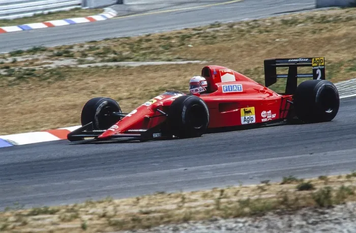 Framed Print : Racing driver Nigel Mansell, Formula 1, Scuderia Ferrari, Ferrari 641, engine 3.5 V12, German Grand Prix at the Hockenheimring on 29 July 1990, Germany, Europe Framed Print : Racing driver Nigel Mansell, Formula 1, Scuderia Ferrari, Ferrari 641, engine 3.5 V12, German Grand Prix at the Hockenheimring on 29 July 1990, Germany, Europe