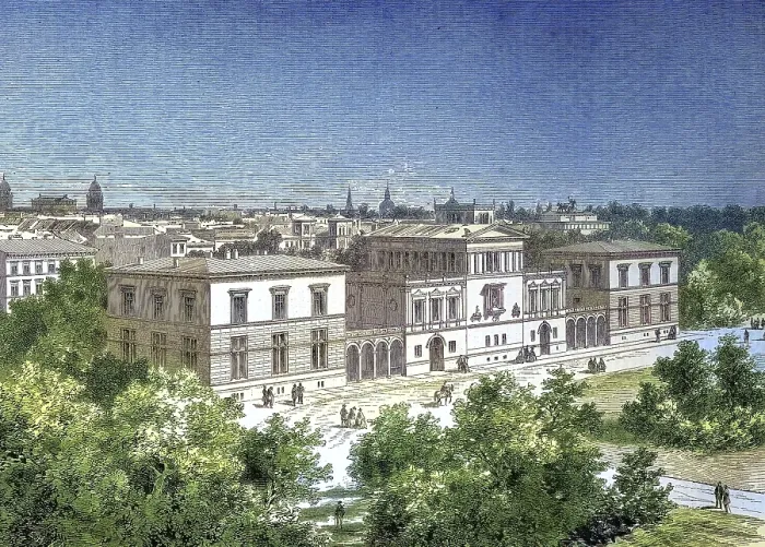Framed Print : Raczynski Palace on Konigsplatz Framed Print : Raczynski Palace on Konigsplatz
