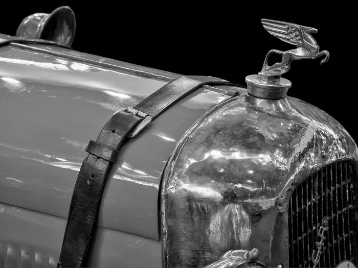 Framed Print : Radiator mascot from classic car Amilcar CGS Framed Print : Radiator mascot from classic car Amilcar CGS