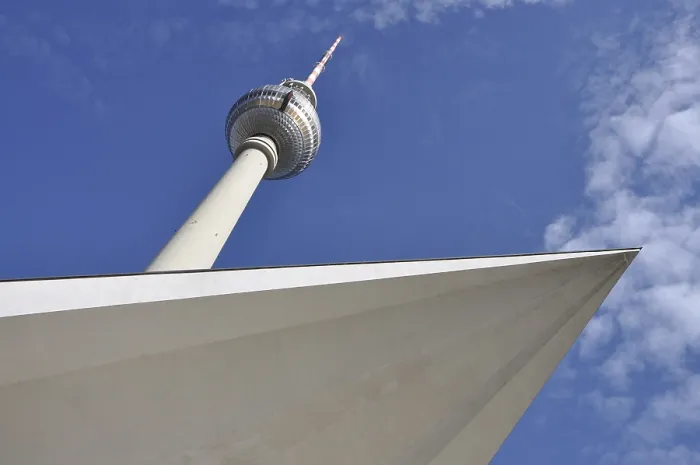 Framed Print : Radio tower, Berlin, Germany, capital