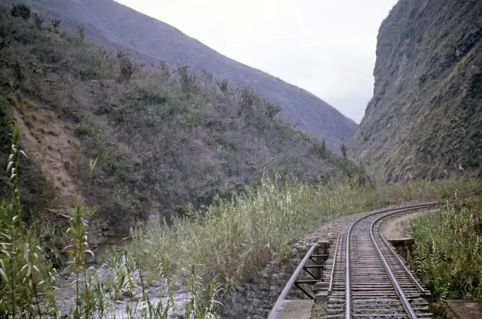 Framed Print : Railway line from Guayaquil to Riobamba, Ecuador, South America, 1962, South America