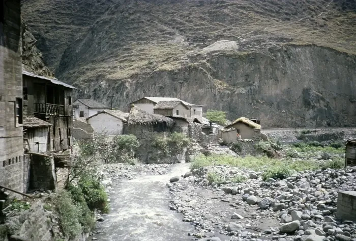 Framed Print : Railway line from Guayaquil to Riobamba Ecuador, South America, 1962 Village on the riverbank Framed Print : Railway line from Guayaquil to Riobamba Ecuador, South America, 1962 Village on the riverbank
