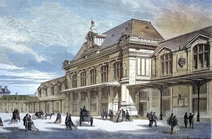 Framed Print : The Railway Station of Orleans Framed Print : The Railway Station of Orleans