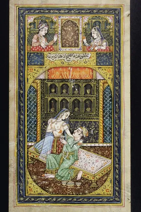 Framed Print : Rajasthani miniature painting, Rajasthan, India, Asia Framed Print : Rajasthani miniature painting, Rajasthan, India, Asia