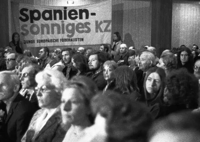 Framed Print : Rally Freedom for Spain on 24. 06