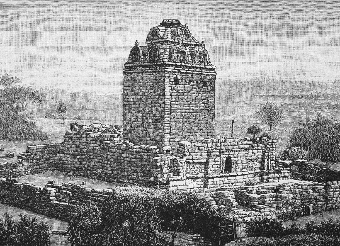 Framed Print : Rama Temple of Gop, from the year 1880 Framed Print : Rama Temple of Gop, from the year 1880