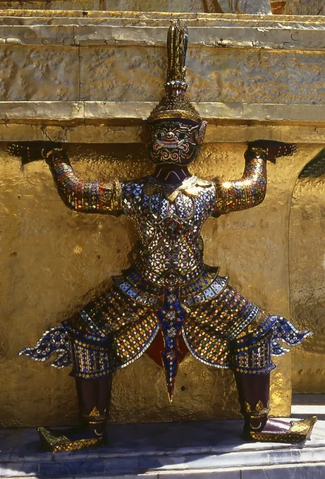 Framed Print : The Ramakien is the Thai version of the Indian epic