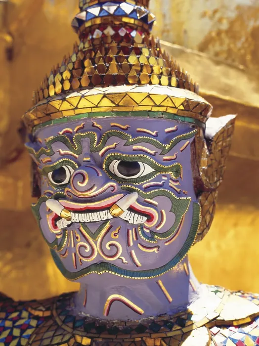 Framed Print : The Ramakien is the Thai version of the Indian epic