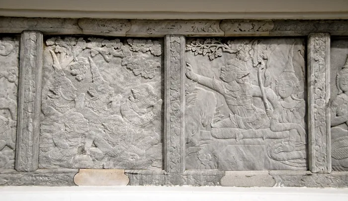 Framed Print : The Ramayana is a story as old as time and - at least in the Indian subcontinent