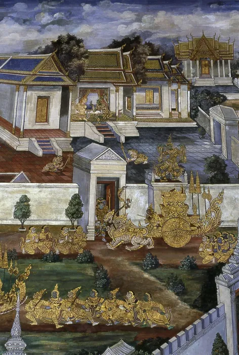 Framed Print : The Ramayana is a story as old as time and - at least in the Indian subcontinent