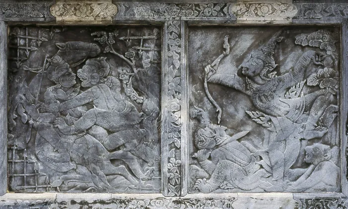 Framed Print : The Ramayana is a story as old as time and - at least in the Indian subcontinent