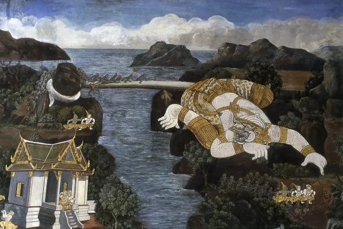Framed Print : The Ramayana is a story as old as time and - at least in the Indian subcontinent