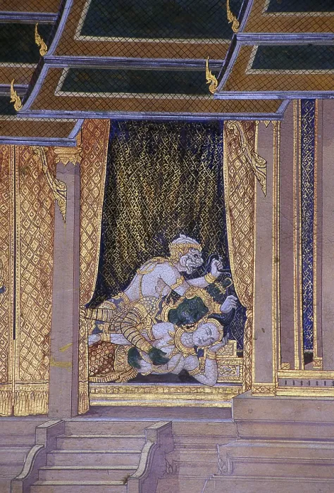 Framed Print : The Ramayana is a story as old as time and - at least in the Indian subcontinent