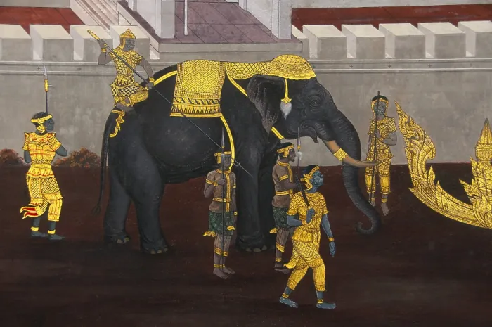 Framed Print : The Ramayana is a story as old as time and - at least in the Indian subcontinent