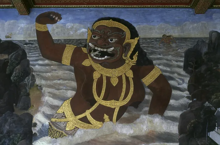 Framed Print : The Ramayana is a story as old as time and - at least in the Indian subcontinent