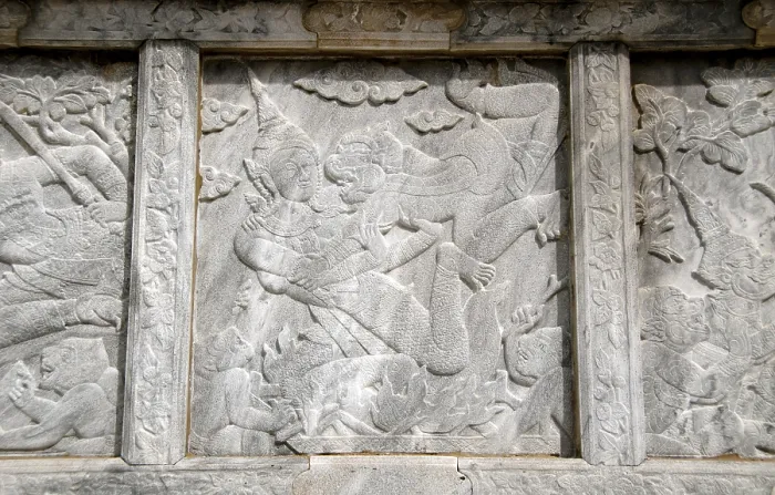 Framed Print : The Ramayana is a story as old as time and - at least in the Indian subcontinent