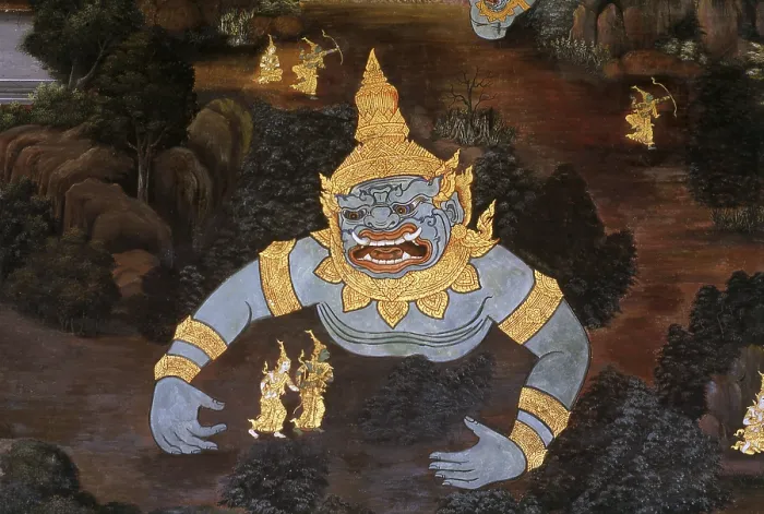 Framed Print : The Ramayana is a story as old as time and - at least in the Indian subcontinent