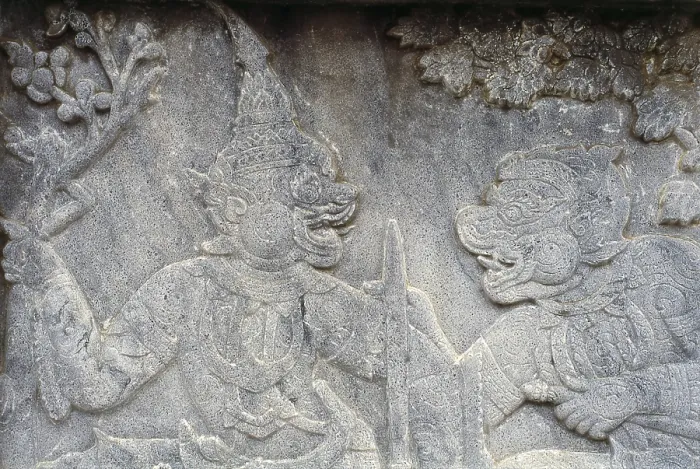 Framed Print : The Ramayana is a story as old as time and - at least in the Indian subcontinent