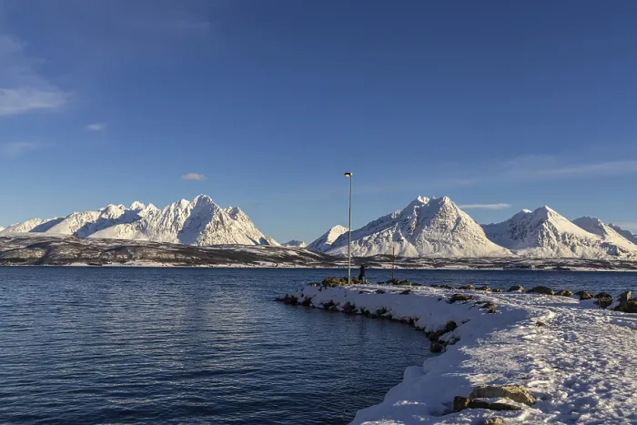 Framed Print : Ramfjordbotn, Troms, Norway, Europe
