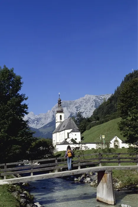 Framed Print : Ramsau, Berchtesgadener Land district