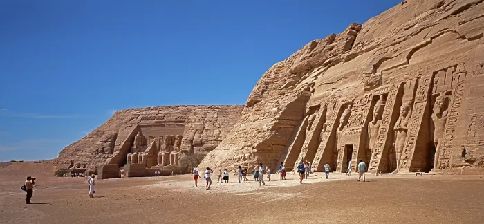 Framed Print : Ramses Temple, (l), Hathor Temple