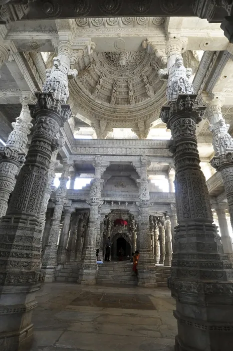 Framed Print : Ranakpur jain temple, pali, rajasthan, india, Asia
