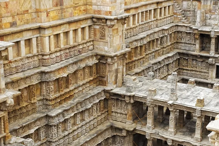 Framed Print : Rani ki vav, stone carving, underground structure Framed Print : Rani ki vav, stone carving, underground structure