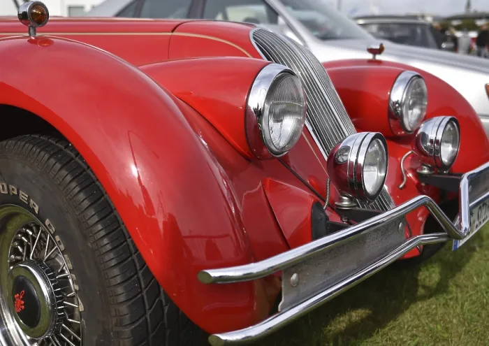 Framed Print : The very rare luxury sports car