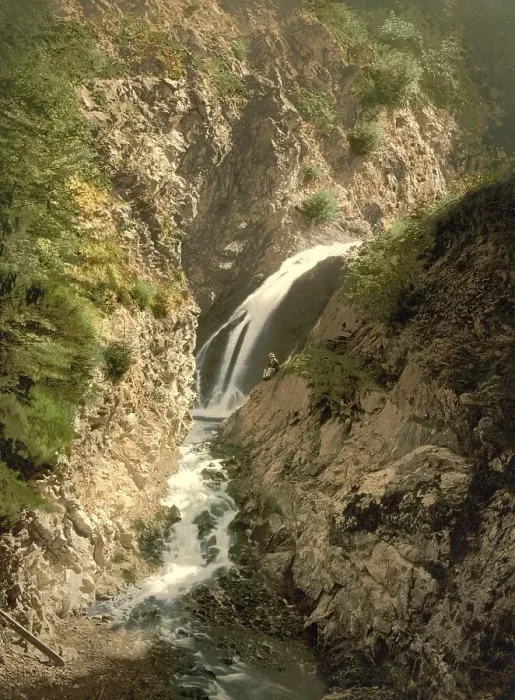 Framed Print : The Ravenna Gorge in the Black Forest Framed Print : The Ravenna Gorge in the Black Forest
