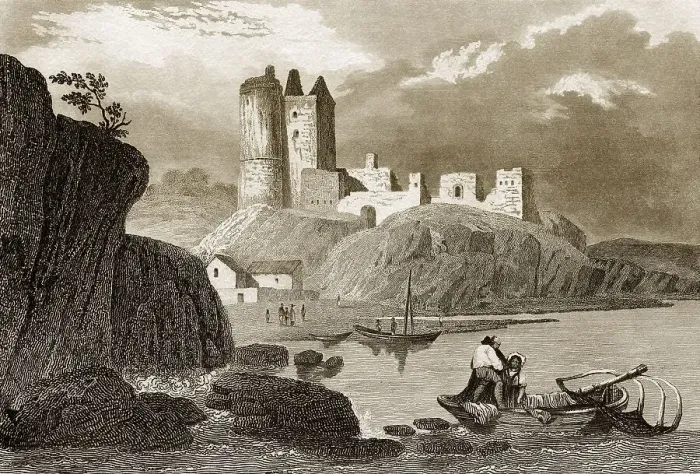 Framed Print : Ravenscraig Castle, Kirkcaldy, Schottland Framed Print : Ravenscraig Castle, Kirkcaldy, Schottland