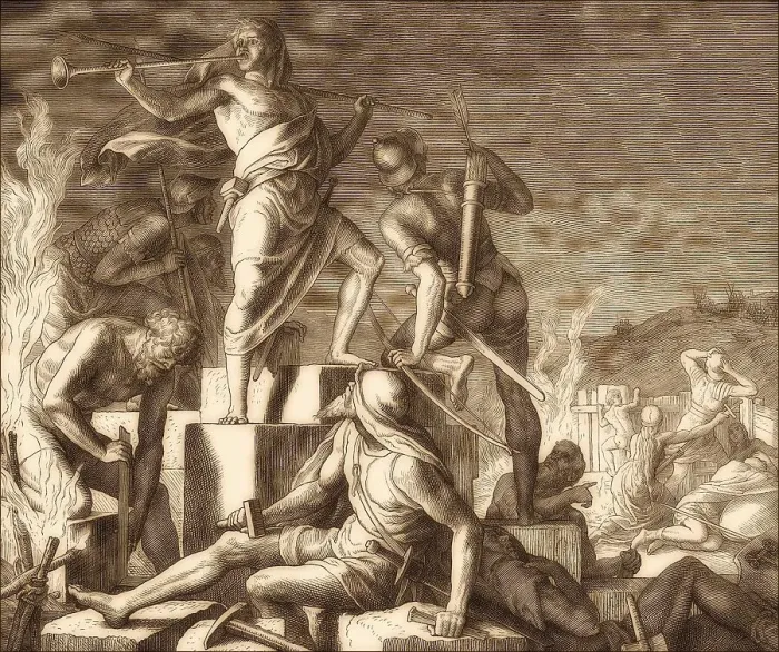 Framed Print : Rebuilding the Jerusalem Temple