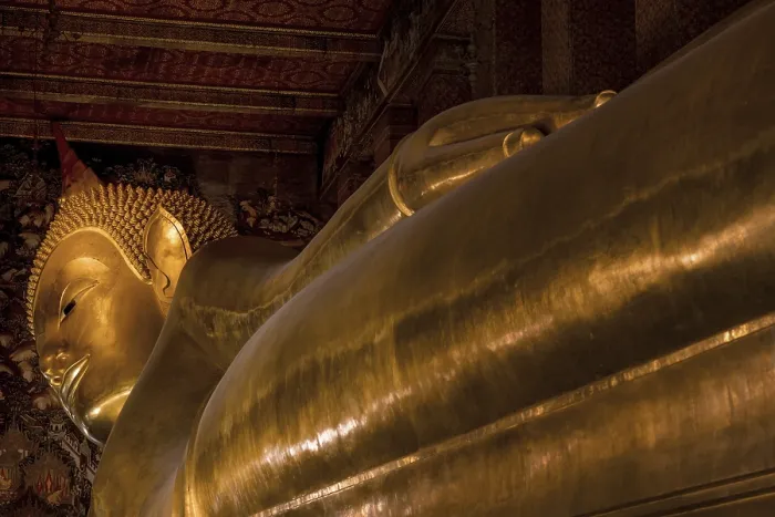 Framed Print : The Reclining Buddha, Wat Pho, Bangkok, Thailand Framed Print : The Reclining Buddha, Wat Pho, Bangkok, Thailand