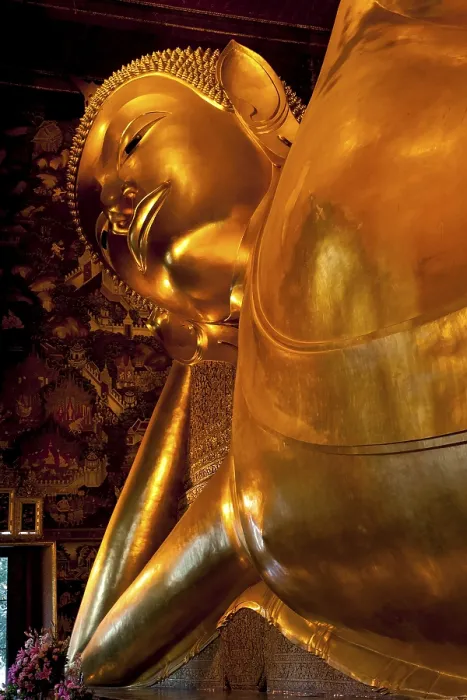 Framed Print : Reclining Buddha, Wat Po, Bangkok, Thailand, Asia