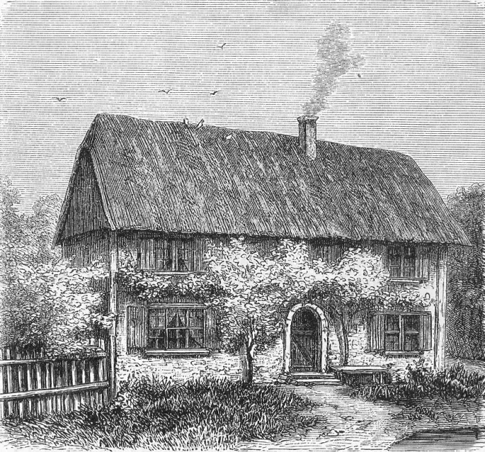 Framed Print : Rectory Sesenheim, residence of Friederike Brion