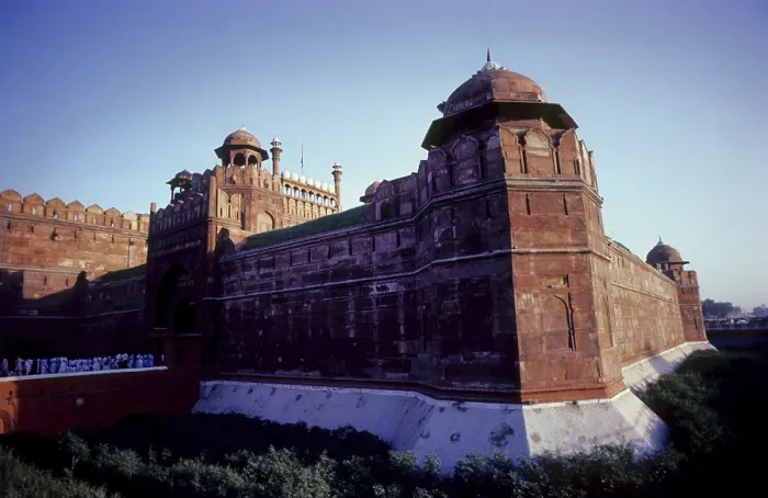 Framed Print : Red Fort, Delhi, India