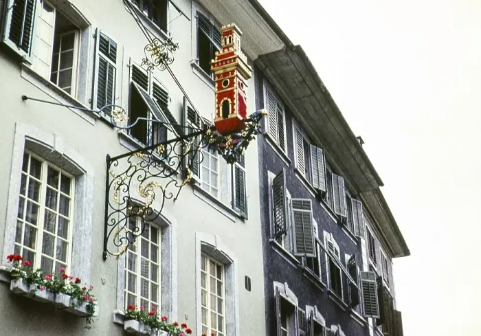 Framed Print : Red Tower, or Tour Rouge, in Solothurn, Switzerland, Europe 1961, Europe Framed Print : Red Tower, or Tour Rouge, in Solothurn, Switzerland, Europe 1961, Europe