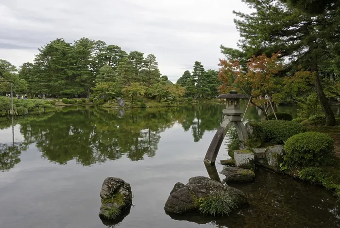 Framed Print : Reflection, Kotoji Toro lantern