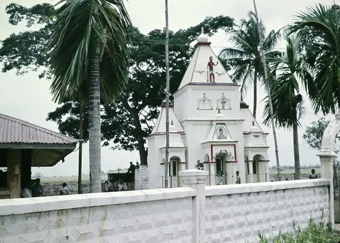 Framed Print : Reform Village Hindu Mandir temple building at Gasparillo, Trinidad, Trinidad and Tobago 1961-1963 Framed Print : Reform Village Hindu Mandir temple building at Gasparillo, Trinidad, Trinidad and Tobago 1961-1963