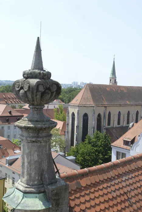 Framed Print : Regensburg, church, Bavaria, Germany