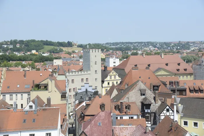 Framed Print : Regensburg, church, Bavaria, Germany